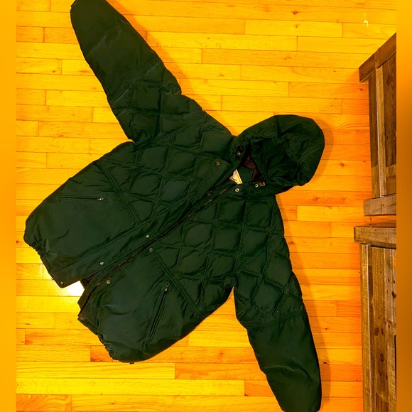 Vintage Women’s Woolrich Goose Down Filled Quilted Jacket - Picture 1 of 13